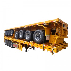 3 Axle 50 Ton Lowbed Semi Trailer HOWO ADR/SASO/SABER Certified for Sale